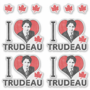 Pegatina Corazón Trudeau Contour Cut Set