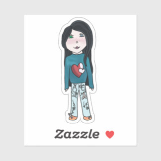 Pegatina Corazones