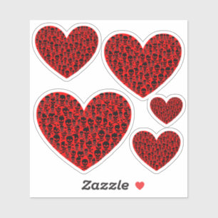 Pegatina Corazones espumosos