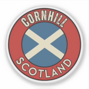 Pegatina Cornhill, Escocia