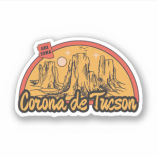 Pegatina Corona de Tucson, Arizona