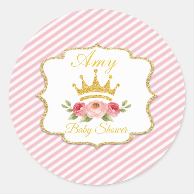 pegatina coronita dorada (Anverso)