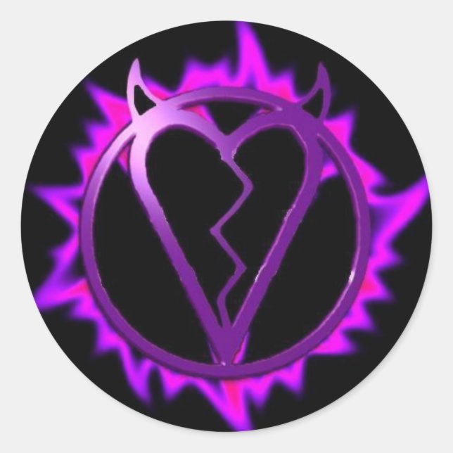 pegatina corruptagram (Anverso)