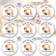 Corte de besos de Chica de Halloween o nombre de t