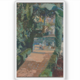 Pegatina Corte de Danzas, Alcázar, Sevilla