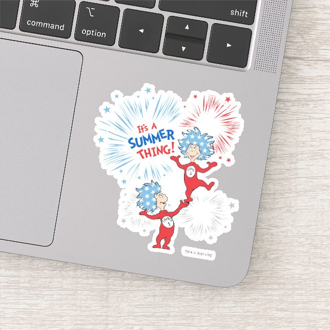 Pegatina Cosa uno dos es cosa de verano (Detalle)