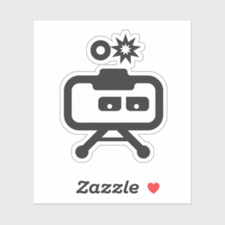 Pegatina Cosmicity Logobot 3" Sticker, 6 ct.