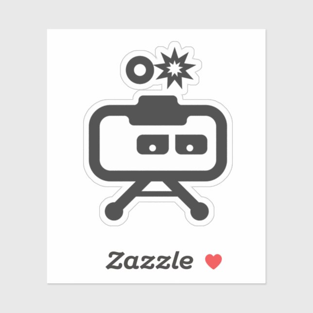 Pegatina Cosmicity Logobot 3" Sticker, 6 ct. (Hoja)