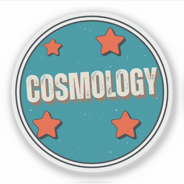 Pegatina Cosmología (Anverso)
