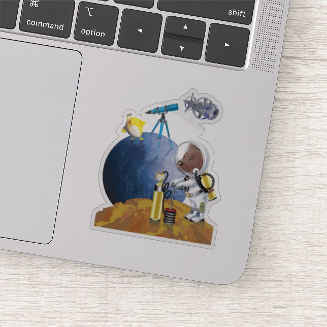 Pegatina cosmos (Detalle)