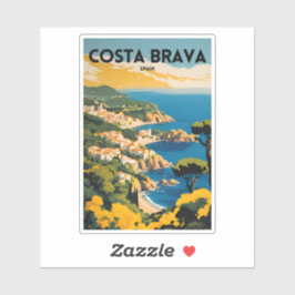 Pegatina Costa Brava España