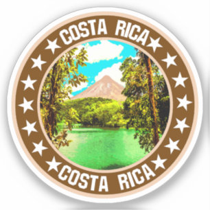 Pegatina Costa Rica