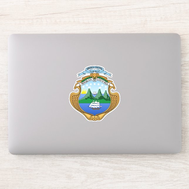 Pegatina Costa Rica (Ordenador)