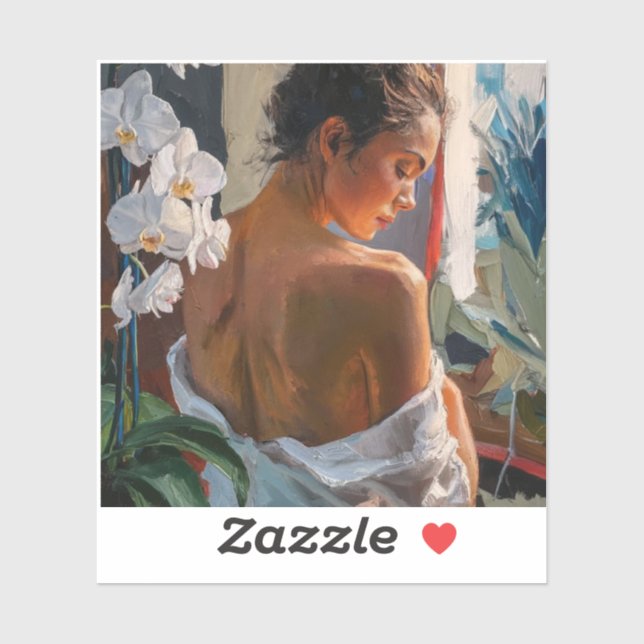 Pegatina coustum cut vinly sticer (Hoja)