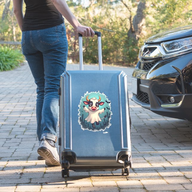 Pegatina Cow Ghost Boo-levard (Maleta Insitu)