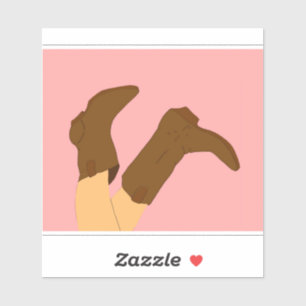 Pegatina Cowboy Boots