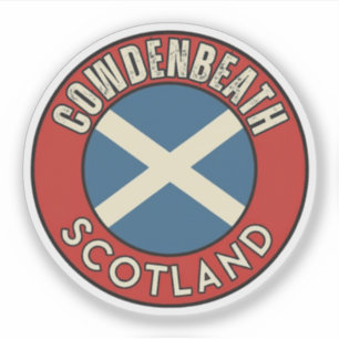 Pegatina Cowdenbeath, Escocia