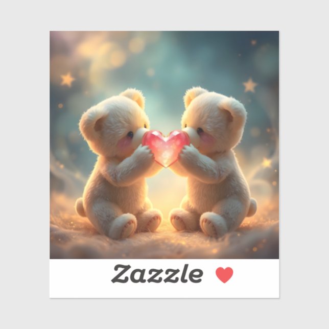 Pegatina Cozy Companions - Square Vinyl Sticker (Hoja)