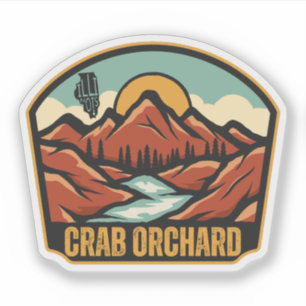 Pegatina Crab Orchard, Illinois 