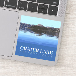 Pegatina Crater Lake Pegatina, National Park Decal