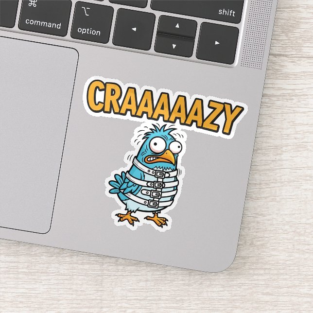 Pegatina Crazy Bird Sticker (Detalle)