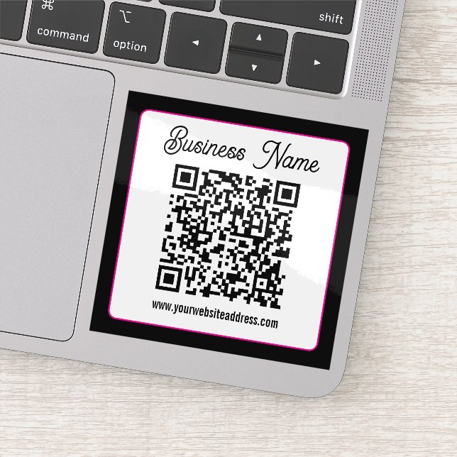 Pegatina Crea instantáneamente un código QR escaneable para (Detalle)