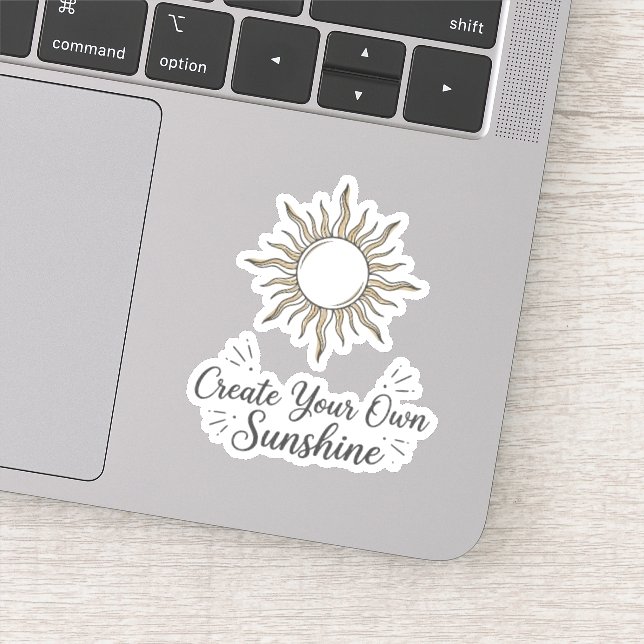 Pegatina Crea Tu Propio Sticker De Sol Boho (Detalle)