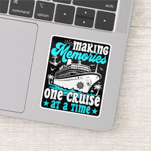 Pegatina Creando Recuerdos Un Crucero a la Vez Crucero Cool