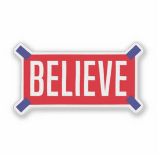 Pegatina Créanlo, cita motivacional para el amor propio