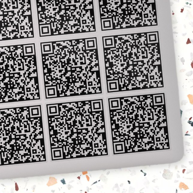Pegatina Crear 9 códigos QR escaneables instantáneamente tr (Subido por el creador)