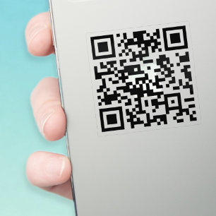Pegatina CREAR INSTANTÁNEAMENTE código QR escaneado   Trans