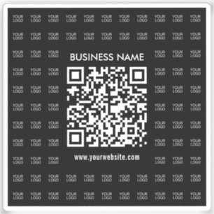 Pegatina Crear instantáneamente código QR escaneado y patró