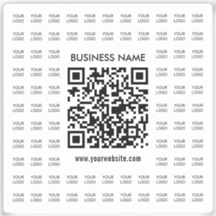 Pegatina Crear instantáneamente código QR escaneado y patró
