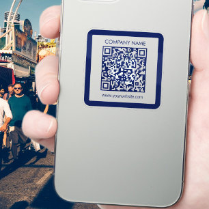 Pegatina Crear instantáneamente un código QR impermeable