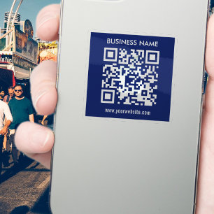 Pegatina Crear instantáneamente un código QR transparente (
