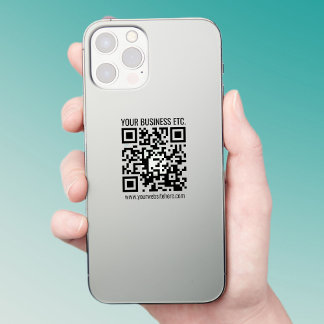 Pegatina Crear su propio código QR | Transparente