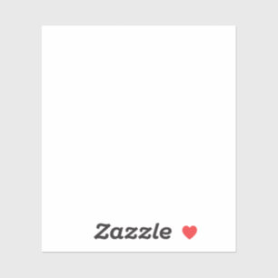 Pegatina Crear su propio diseño personalizado extra pequeño