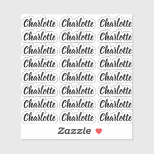 Pegatina Crear su propio nombre de guión personalizado ele