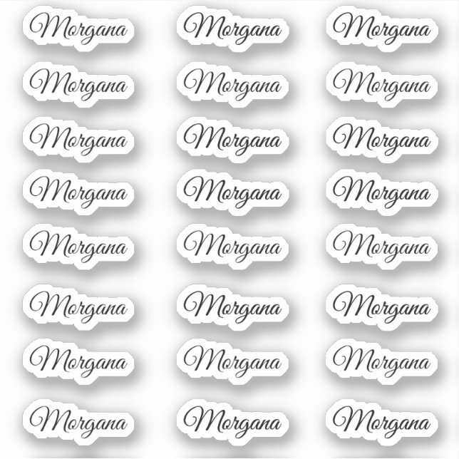 Pegatina Crear su propio nombre personalizado de script mod (Anverso)