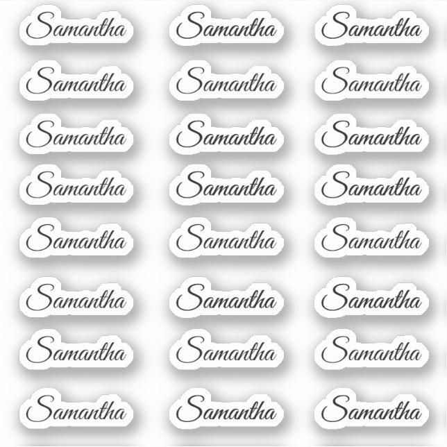 Pegatina Crear su propio nombre personalizado de script mod (Anverso)