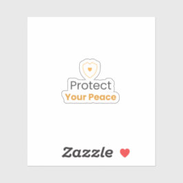 Pegatina Create Product 3 (Sticker) for Protect Your Peace