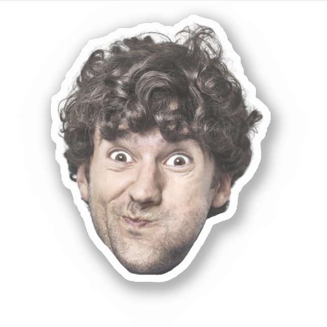 Pegatina Create Your Own Custom Photo Personalized Picture (Anverso)