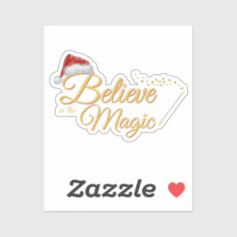 Pegatina Creer en la magia - Diseño de feriados caprichosos