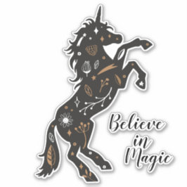 Pegatina Creer en Magic Unicorn