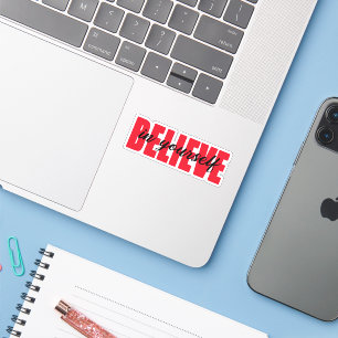 Pegatina Creer en ti mismo
