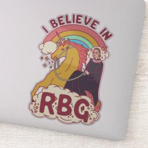 Pegatina Creo en RBG
