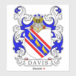 Pegatina Crest familiar Davis