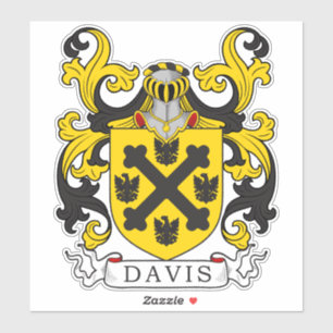 Pegatina Crest familiar Davis