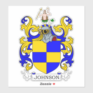 Pegatina Crest familiar Johnson