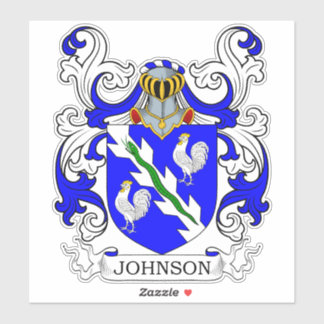 Pegatina Crest familiar Johnson